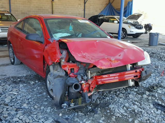 1G1AK15F367705370 - 2006 CHEVROLET COBALT LS RED photo 1