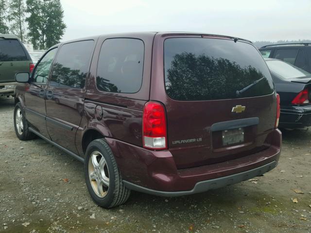 1GNDV23148D200894 - 2008 CHEVROLET UPLANDER L 栗色 照片 3