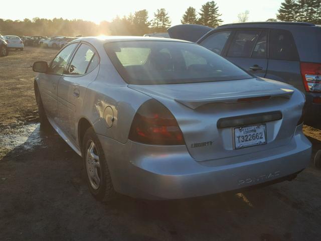 2G2WP522951305319 - 2005 PONTIAC GRAND PRIX SILVER photo 3