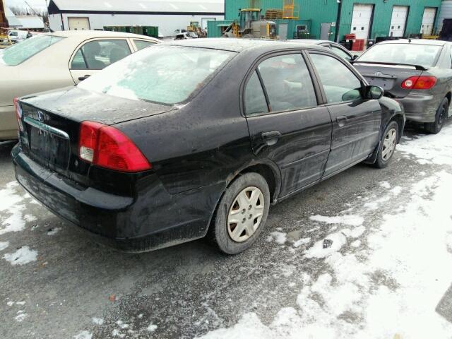 2HGES16473H928292 - 2003 HONDA CIVIC DX BLACK photo 4