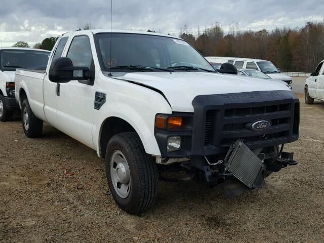 1FTSX20598ED96262 - 2008 FORD F250 SUPER WHITE photo 1