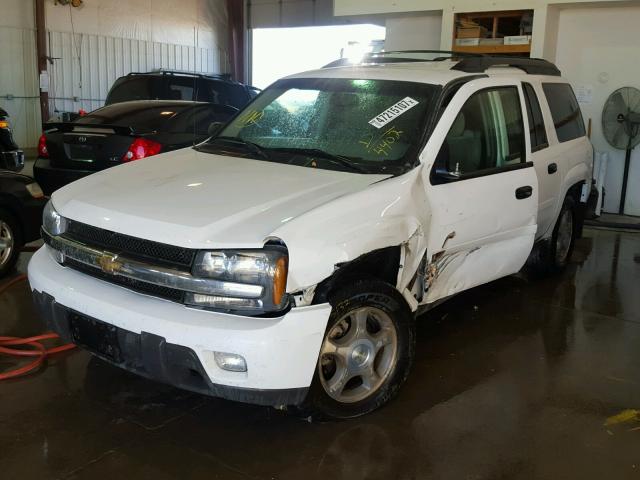 1GNET16S766134402 - 2006 CHEVROLET TRAILBLAZE WHITE photo 2