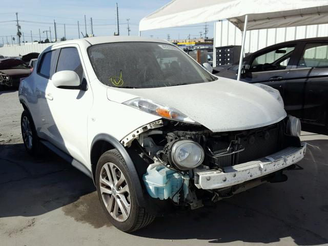 JN8AF5MR4DT217276 - 2013 NISSAN JUKE S WHITE photo 1