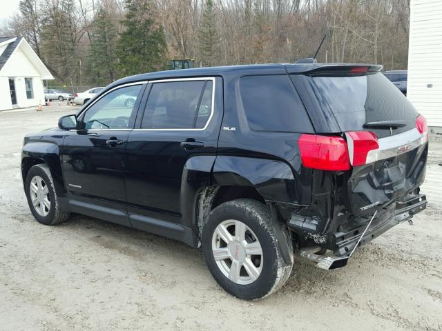 2GKALMEK4G6347608 - 2016 GMC TERRAIN SL BLACK photo 3