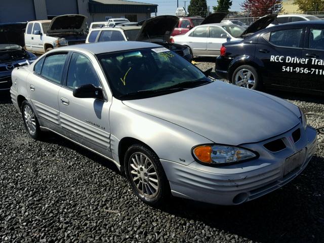 1G2NE52E1XC547997 - 1999 PONTIAC GRAND AM S ვერცხლისფერი ფოტო 1