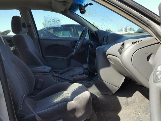 1G2NE52E1XC547997 - 1999 PONTIAC GRAND AM S ვერცხლისფერი ფოტო 5