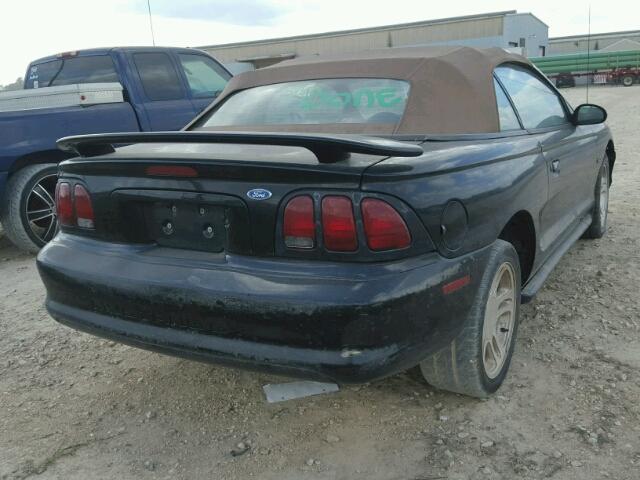 1FALP45X8TF136244 - 1996 FORD MUSTANG GT BLACK photo 4