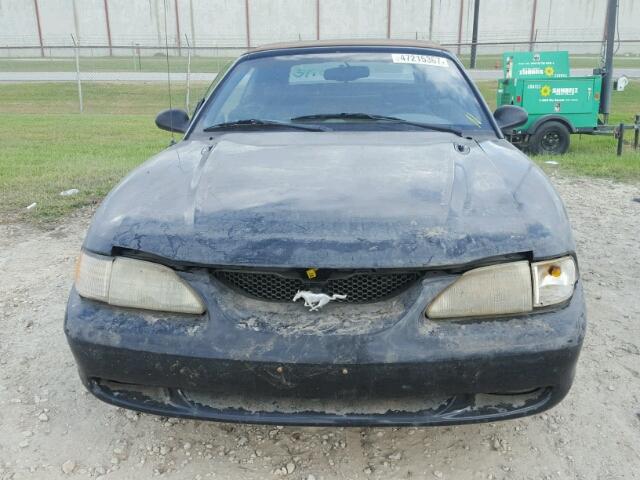 1FALP45X8TF136244 - 1996 FORD MUSTANG GT BLACK photo 9