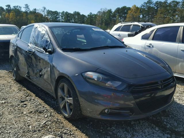 1C3CDFEB1ED920223 - 2014 DODGE DART GT GRAY photo 1