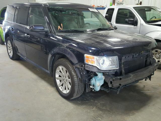 2FMDK52C29BA17583 - 2009 FORD FLEX SEL BLUE photo 1