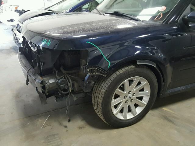 2FMDK52C29BA17583 - 2009 FORD FLEX SEL BLUE photo 9