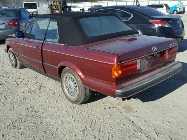 WBABB2314MEC24237 - 1991 BMW 325 IC AUT RED photo 3