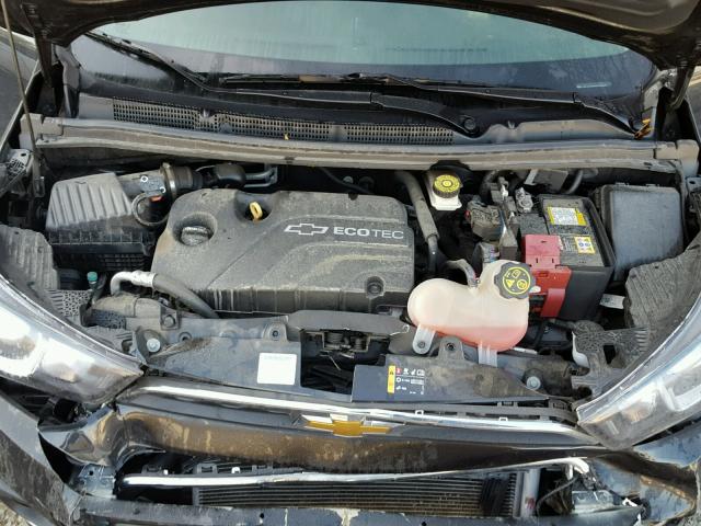 KL8CD6SA1GC598417 - 2016 CHEVROLET SPARK 1LT Черный фото 7