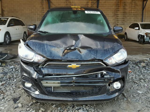 KL8CD6SA1GC598417 - 2016 CHEVROLET SPARK 1LT Черный фото 9