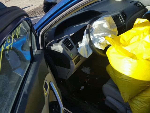 2HGFG3B83CH507194 - 2012 HONDA CIVIC EX 蓝色 照片 9