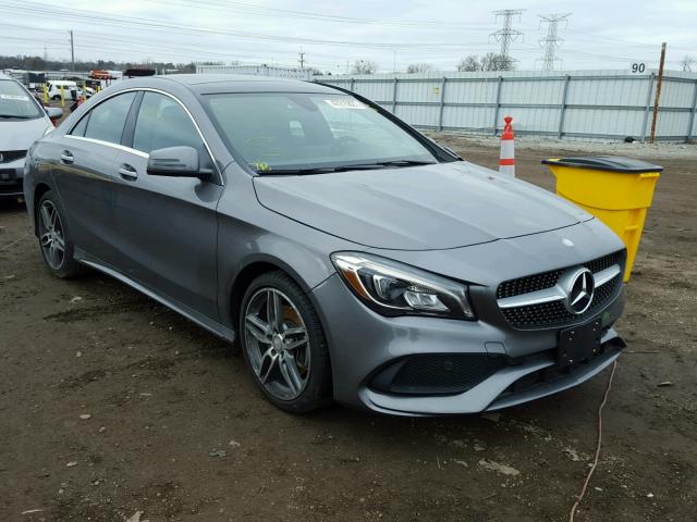 WDDSJ4GB5HN408583 - 2017 MERCEDES-BENZ CLA 250 4M GRAY photo 1