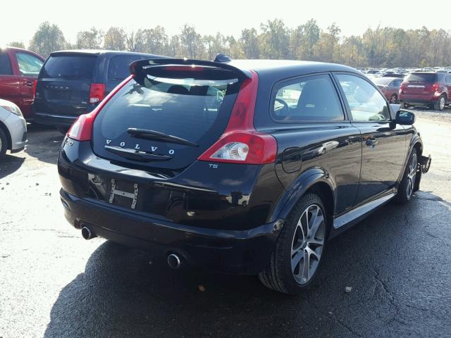 YV1672MK8A2174119 - 2010 VOLVO C30 T5 BLACK photo 4