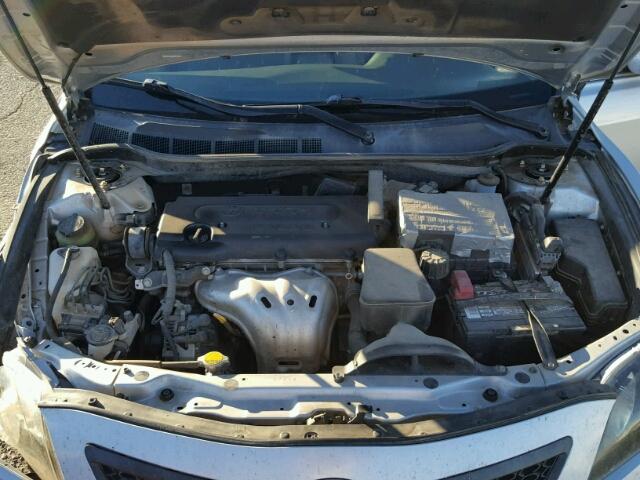 4T1BE46K18U769505 - 2008 TOYOTA CAMRY CE SILVER photo 7