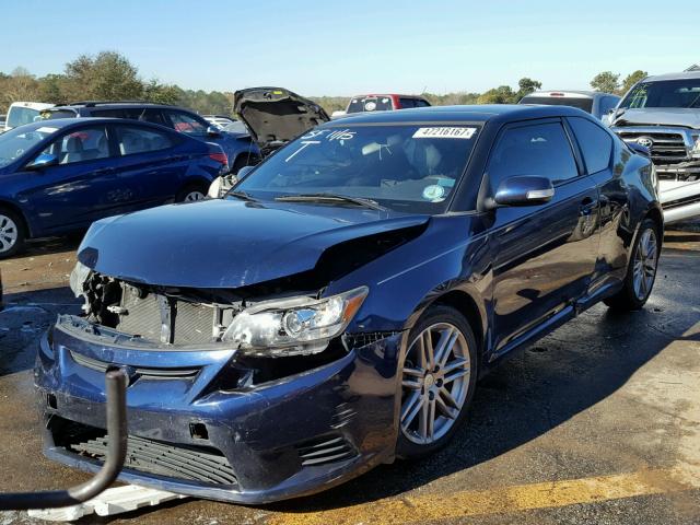 JTKJF5C71B3004058 - 2011 TOYOTA SCION TC 蓝色 照片 2