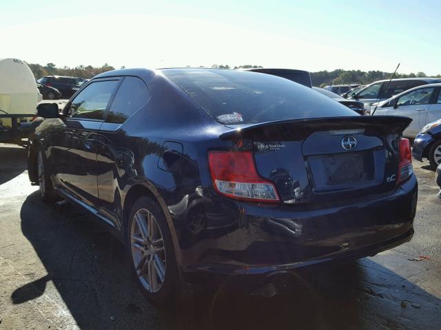 JTKJF5C71B3004058 - 2011 TOYOTA SCION TC 蓝色 照片 3