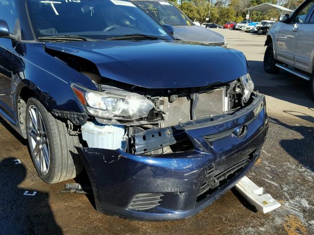 JTKJF5C71B3004058 - 2011 TOYOTA SCION TC 蓝色 照片 9