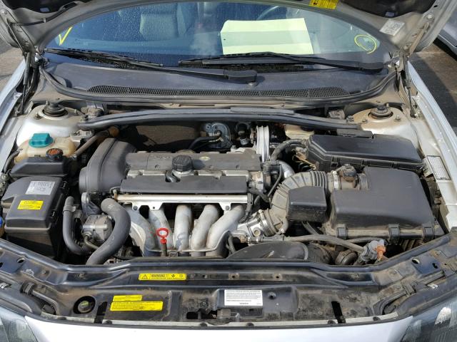 YV1RS64A442414328 - 2004 VOLVO S60 SILVER photo 7