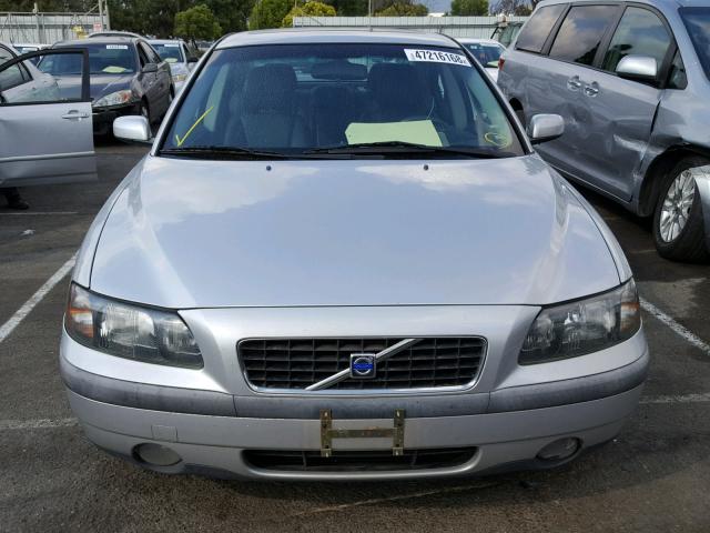 YV1RS64A442414328 - 2004 VOLVO S60 SILVER photo 9