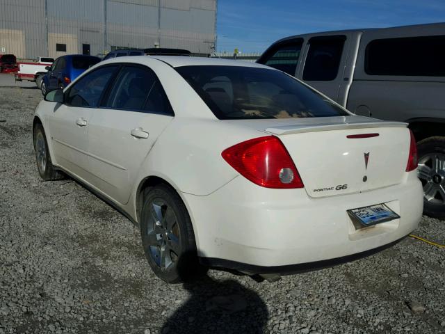 1G2ZG57B484119539 - 2008 PONTIAC G6 BASE WHITE photo 3