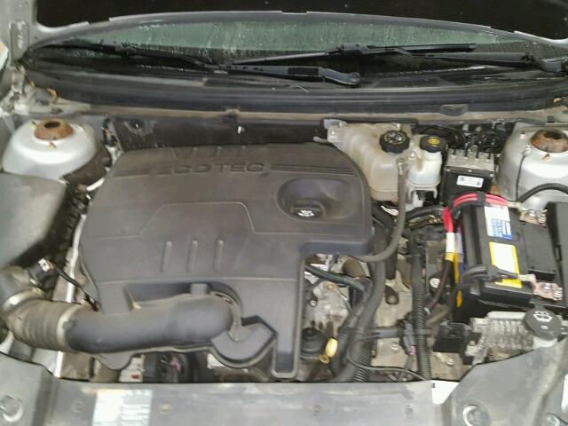 1G1ZC5E11BF329554 - 2011 CHEVROLET MALIBU 1LT SILVER photo 7