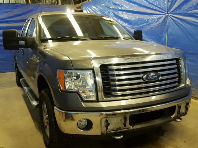 1FTFW1ET3CFC31834 - 2012 FORD F150 SUPER GRAY photo 1