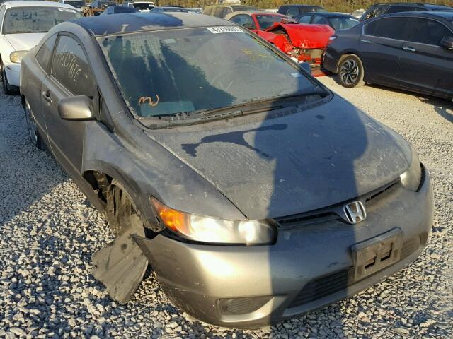 2HGFG11628H509160 - 2008 HONDA CIVIC LX GRAY photo 1