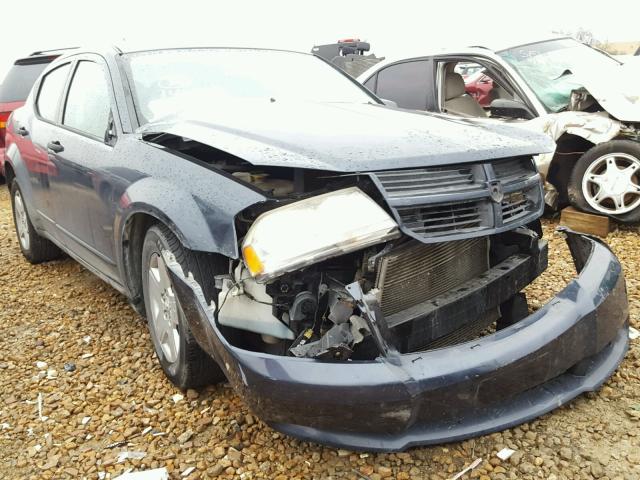 1B3LC46K38N612603 - 2008 DODGE AVENGER SE BLUE photo 1