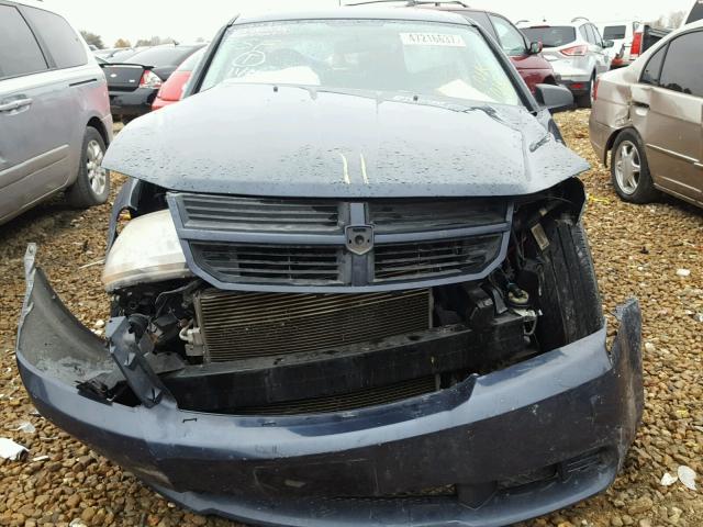 1B3LC46K38N612603 - 2008 DODGE AVENGER SE BLUE photo 7