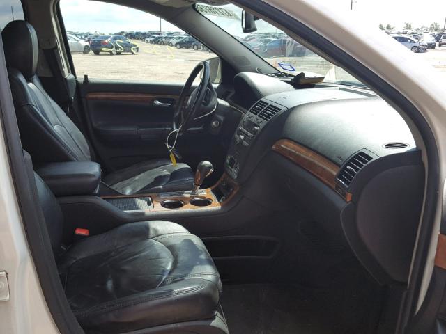 5GZER23D09J173478 - 2009 SATURN OUTLOOK XR თეთრი ფოტო 5