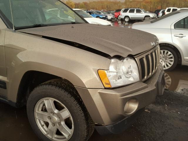 1J4GR48K76C163067 - 2006 JEEP GRAND CHER TAN photo 9