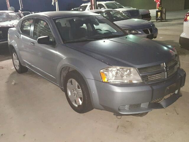 1B3LC46K18N187026 - 2008 DODGE AVENGER SE SILVER photo 1