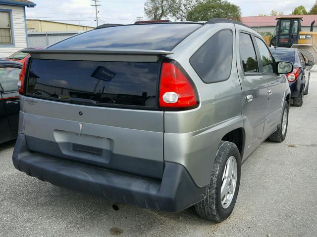 3G7DA03E74S524605 - 2004 PONTIAC AZTEK SILVER photo 4