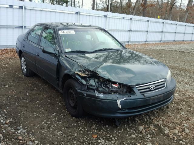 4T1BG22K71U017351 - 2001 TOYOTA CAMRY CE GREEN photo 1