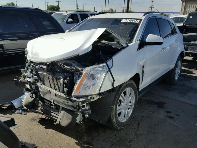 3GYFNGE3XCS566309 - 2012 CADILLAC SRX WHITE photo 2