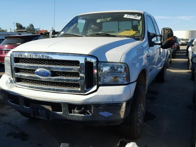 1FTSX21P36EC64448 - 2006 FORD F250 SUPER WHITE photo 2