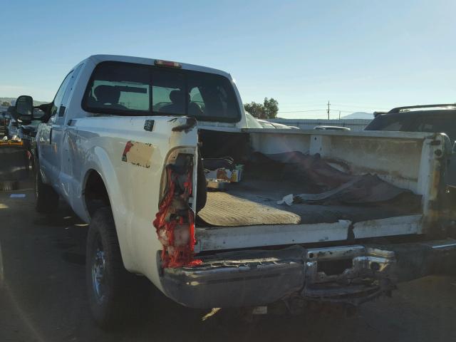 1FTSX21P36EC64448 - 2006 FORD F250 SUPER WHITE photo 3