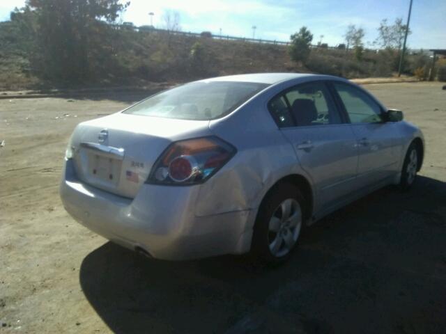 1N4AL21E58C203600 - 2008 NISSAN ALTIMA 2.5 SILVER photo 4