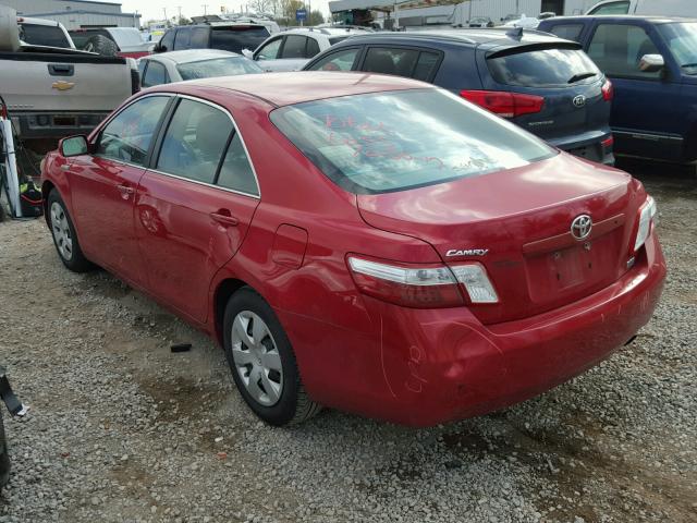 4T1BB46K89U067031 - 2009 TOYOTA CAMRY HYBR RED photo 3