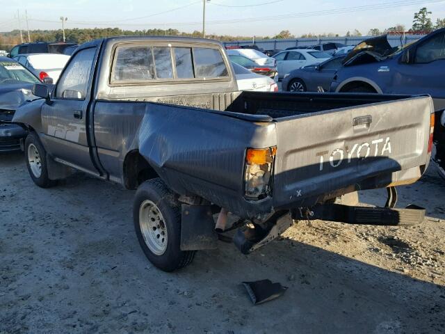 JT4RN81A5N0094611 - 1992 TOYOTA PICKUP 1/2 GRAY photo 3