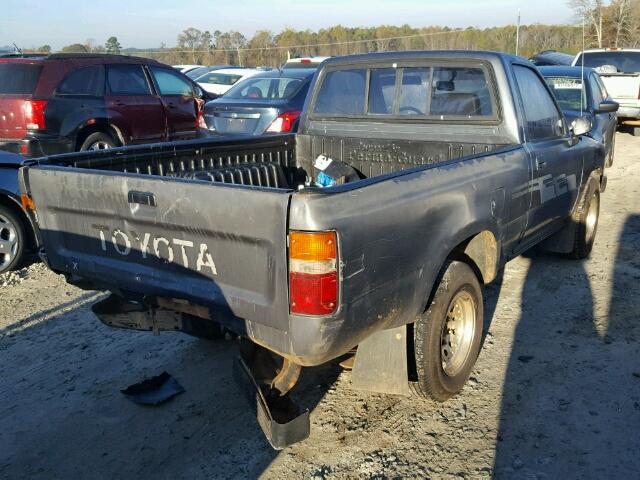 JT4RN81A5N0094611 - 1992 TOYOTA PICKUP 1/2 GRAY photo 4