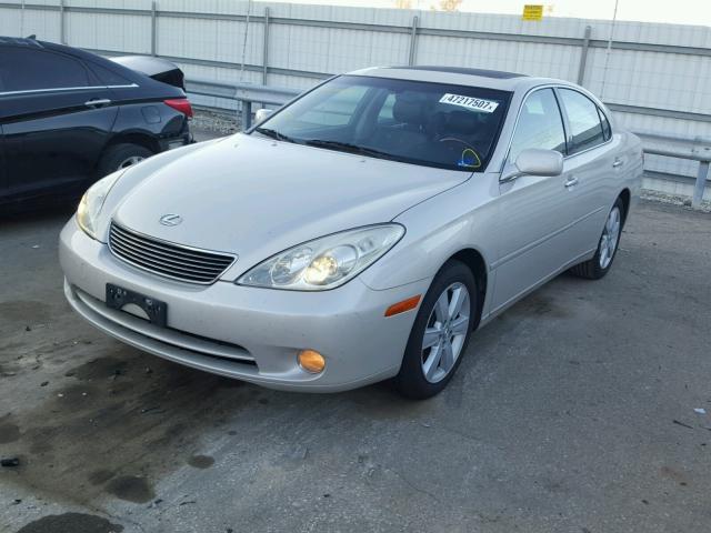 JTHBA30G855100702 - 2005 LEXUS ES 330 SILVER photo 2