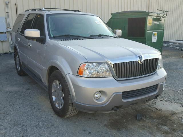 5LMFU27RX4LJ16866 - 2004 LINCOLN NAVIGATOR SILVER photo 1