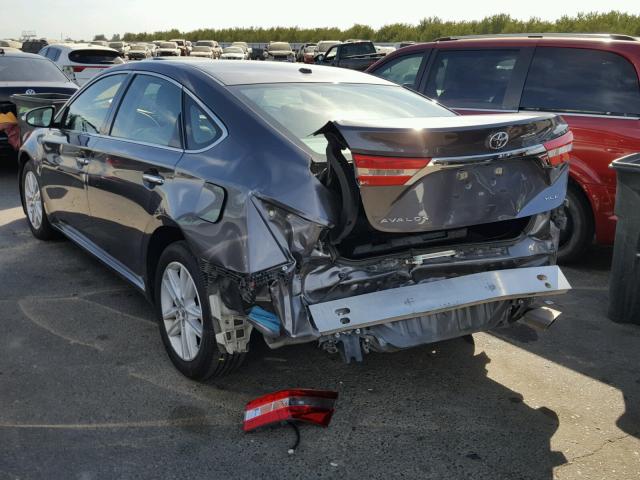 4T1BK1EB5EU079129 - 2014 TOYOTA AVALON BAS CHARCOAL photo 3