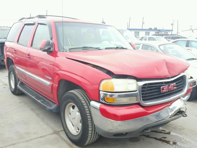 1GKEC13Z32R264667 - 2002 GMC YUKON RED photo 1