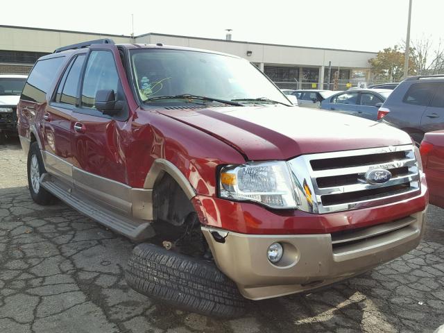 1FMJK1H50EEF13369 - 2014 FORD EXPEDITION RED photo 1